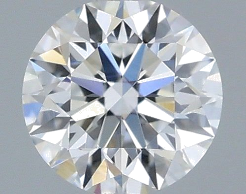 0.19 carat F-VVS1 Excellent cut Natūralus Round Deimantas (1)