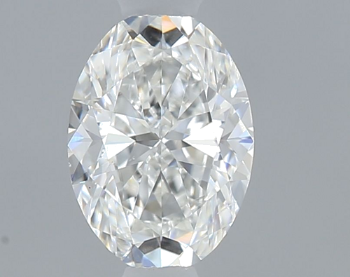 0.4 carat F-SI1 Natūralus Oval Deimantas (1)