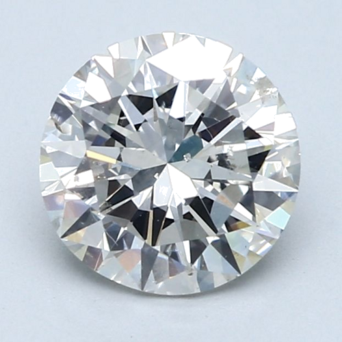 2.0 carat I-SI2 Very Good cut Natūralus Round Deimantas (1)