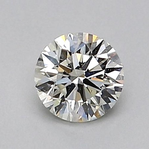 0.37 carat I-VS2 Excellent cut Natūralus Round Deimantas (1)