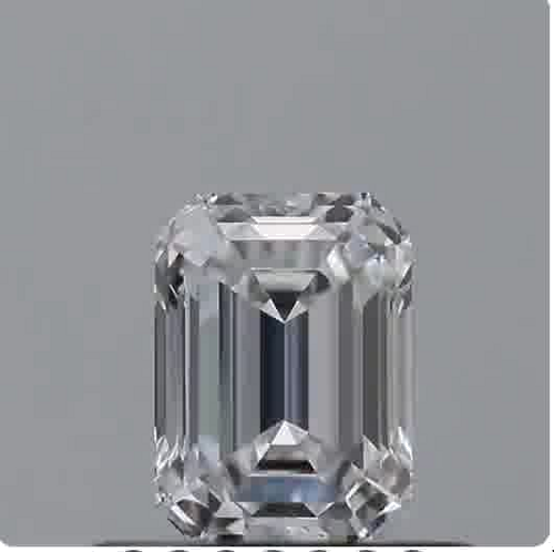 0.44 carat D-VVS1 Natūralus Emerald Deimantas (1)