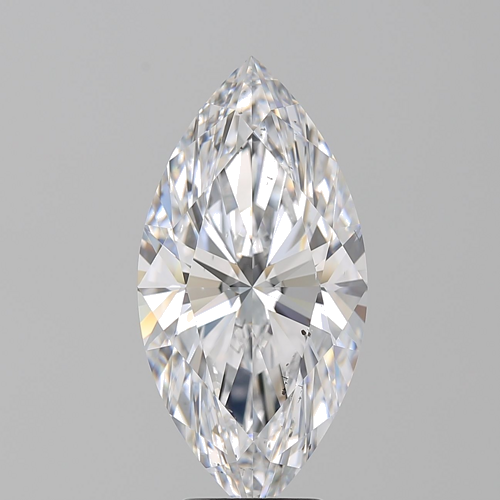 5.06 carat D-SI1 Natūralus Marquise Deimantas (1)