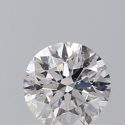 0.4 carat F-SI2 Excellent cut Natūralus Round Deimantas (1)