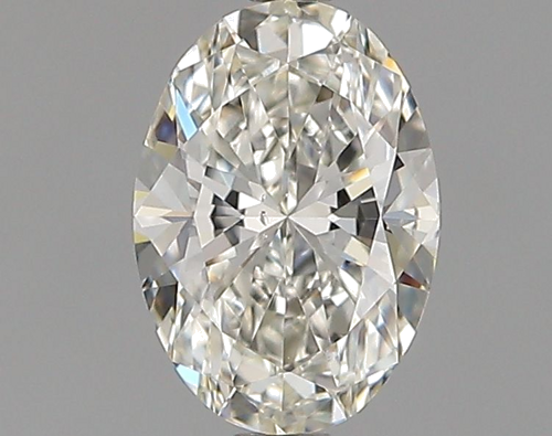 0.51 carat I-SI1 Natūralus Oval Deimantas (1)