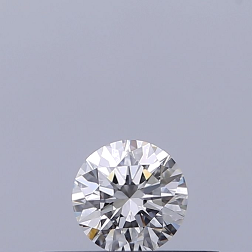 0.19 carat F-VVS2 Excellent cut Natūralus Round Deimantas (1)