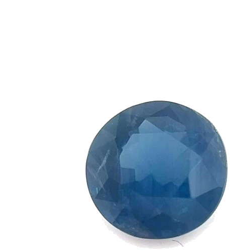 0.59 carat BLUE Round Safyras (1)