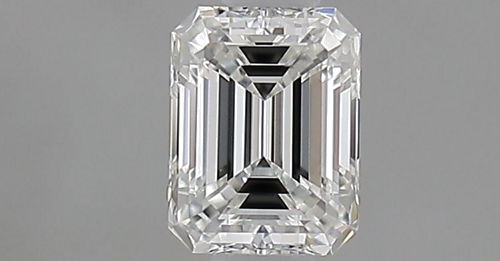 0.37 carat F-VVS1 Natūralus Emerald Deimantas (1)