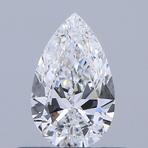 0.4 carat E-VS1 Natūralus Pear Deimantas (1)
