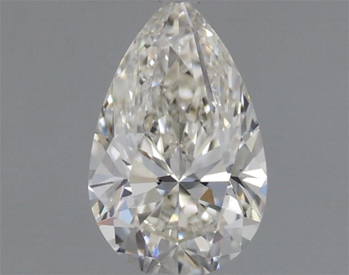 0.52 carat F-IF Natūralus Pear Deimantas (1)