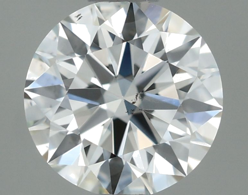 0.52 carat J-SI1 Excellent cut Natūralus Round Deimantas (1)