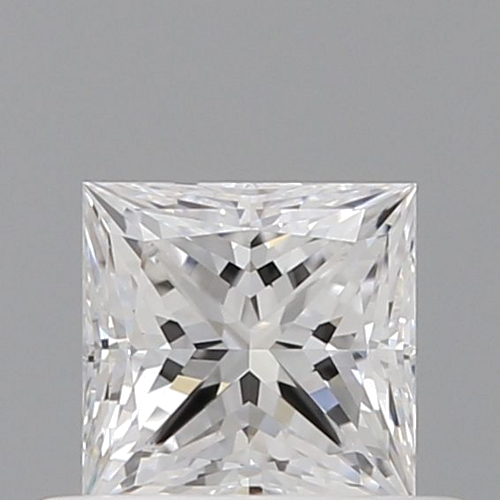 0.42 carat D-VVS1 Natūralus Princess Deimantas (1)