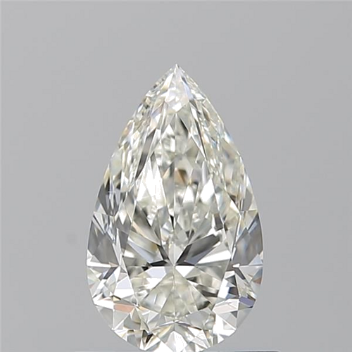 0.8 carat I-VS2 Natūralus Pear Deimantas (1)