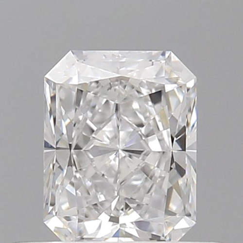 0.5 carat D-VVS2 Natūralus Radiant Deimantas (1)