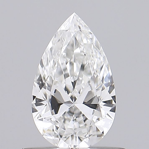 0.51 carat F-VS1 Natūralus Pear Deimantas (1)