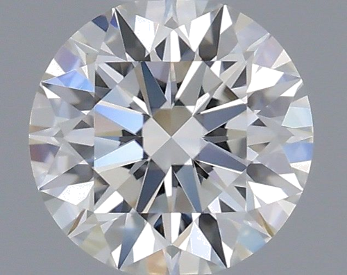 0.37 carat F-VVS2 Excellent cut Natūralus Round Deimantas (1)