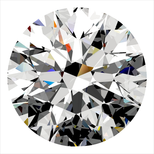 0.3 carat I-SI1 Very Good cut Natūralus Round Deimantas (1)