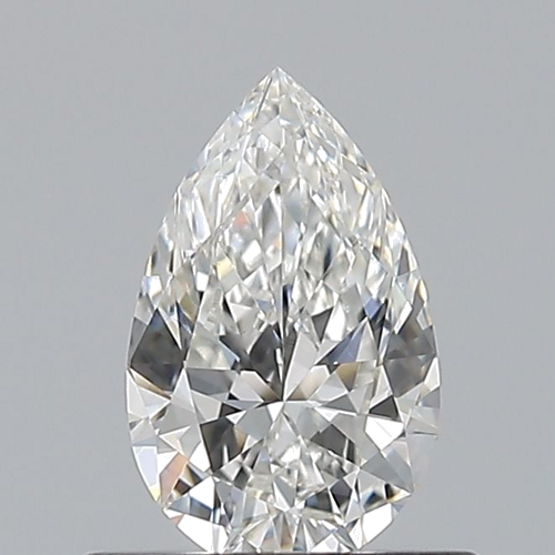0.54 carat F-VS1 Natūralus Pear Deimantas (1)