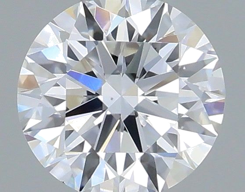 0.37 carat F-VS2 Excellent cut Natūralus Round Deimantas (1)