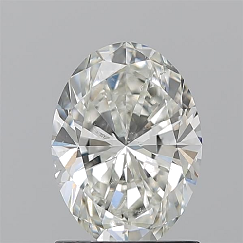 1.3 carat H-SI2 Natūralus Oval Deimantas (1)