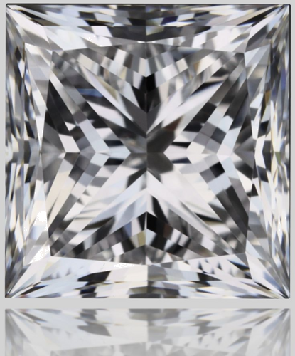 1.2 carat D-VVS1 Natūralus Princess Deimantas (1)