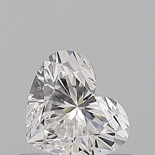 0.5 carat E-VVS2 Natūralus Heart Deimantas (1)