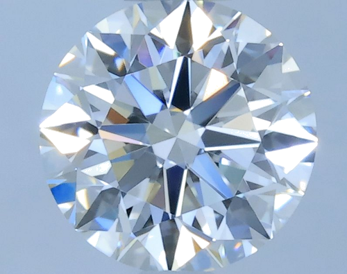0.5 carat F-VVS1 Excellent cut Natūralus Round Deimantas (1)