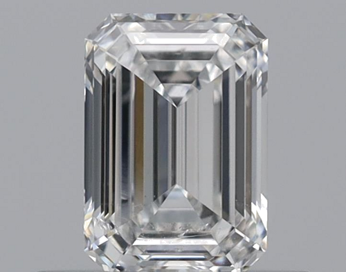 0.52 carat F-SI1 Natūralus Emerald Deimantas (1)