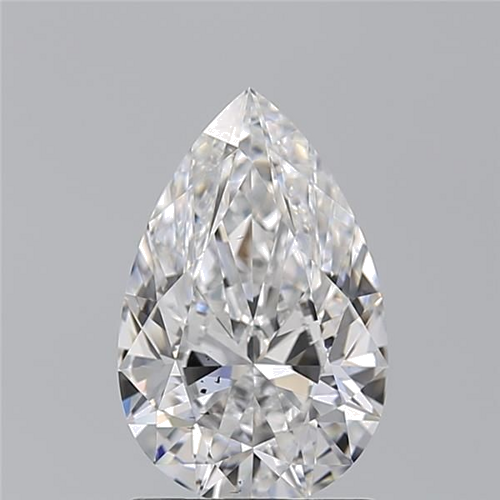 1.53 carat E-SI1 Natūralus Pear Deimantas (1)