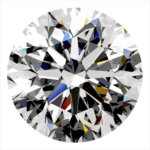 0.3 carat G-SI1 Very Good cut Natūralus Round Deimantas (1)
