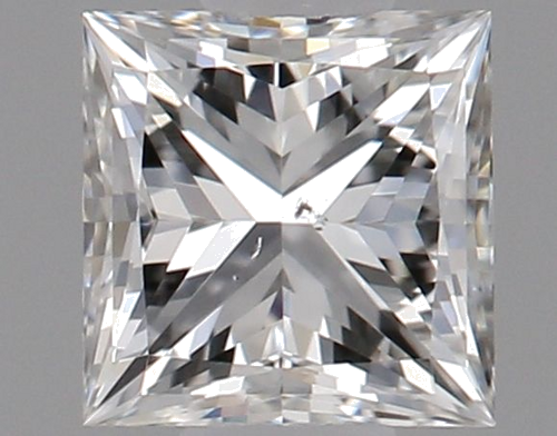 0.3 carat F-SI1 Natūralus Princess Deimantas (1)