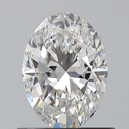 0.7 carat F-VVS2 Natūralus Oval Deimantas (1)