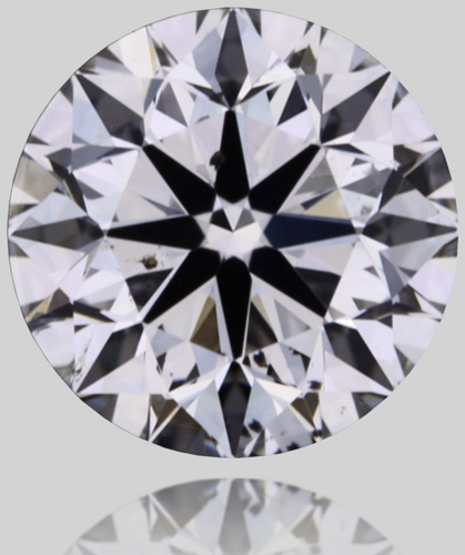 0.37 carat J-SI2 Very Good cut Natūralus Round Deimantas (1)
