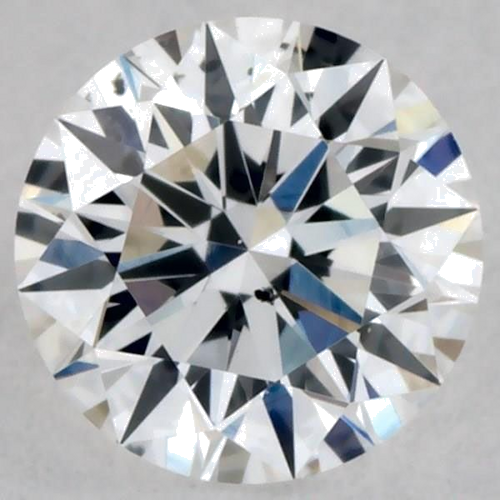 0.26 carat D-SI1 Excellent cut Natūralus Round Deimantas (1)
