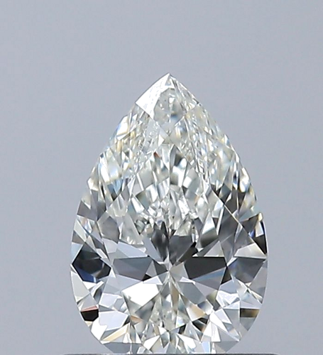 0.6 carat I-VVS2 Natūralus Pear Deimantas (1)