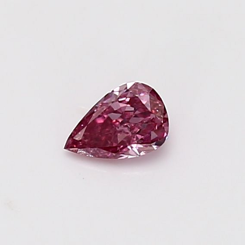 0.21 carat Pink-VS2 Natūralus Pear Deimantas (1)