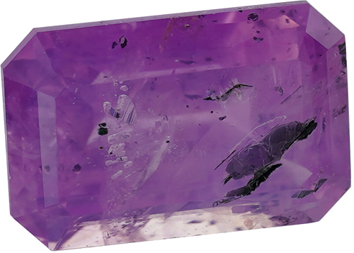 0,42 ct. Violetais safīrs (1)