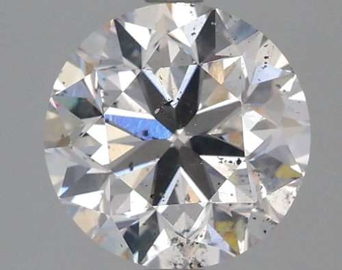 3.01 carat F-SI2 Very Good cut Natūralus Round Deimantas (1)