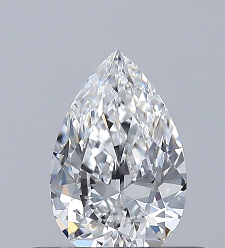0.4 carat E-VVS1 Natūralus Pear Deimantas (1)