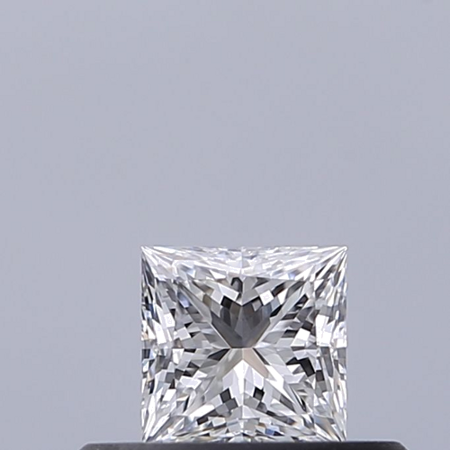 0.3 carat D-VVS2 Natūralus Princess Deimantas (1)