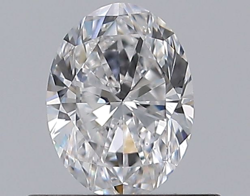 0.5 carat D-SI1 Natūralus Oval Deimantas (1)
