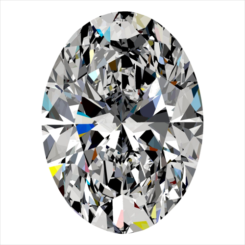 0.32 carat F-VS1 Natūralus Oval Deimantas (1)