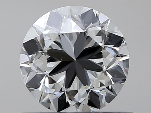 0.5 carat I-VS2 GD cut Natūralus Round Deimantas (1)