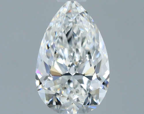 0.5 carat F-VS2 Natūralus Pear Deimantas (1)