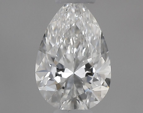 0.35 carat F-VS1 Natūralus Pear Deimantas (1)