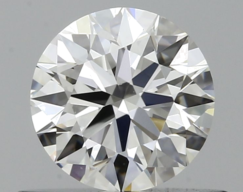 0.5 carat F-VVS1 Excellent cut Natūralus Round Deimantas (1)