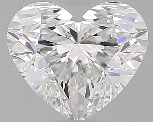 0.6 carat E-VS1 Natūralus Heart Deimantas (1)