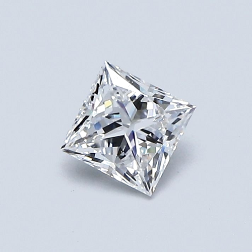 0.51 carat E-VS2 Natūralus Princess Deimantas (1)