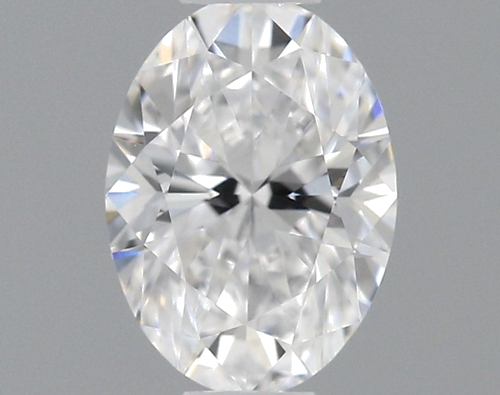 0.36 carat D-VVS2 Natūralus Oval Deimantas (1)