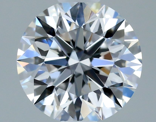 0.53 carat D-VVS2 Excellent cut Natūralus Round Deimantas (1)