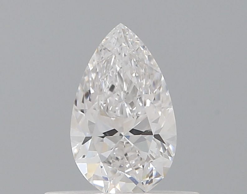 0.4 carat D-VVS1 Natūralus Pear Deimantas (1)